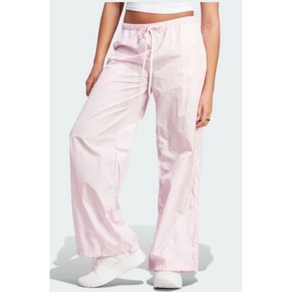 adidas Pants - Women Adidas CITY BREAK PUDDLE PANTS In Clear Pink Color (Size S).